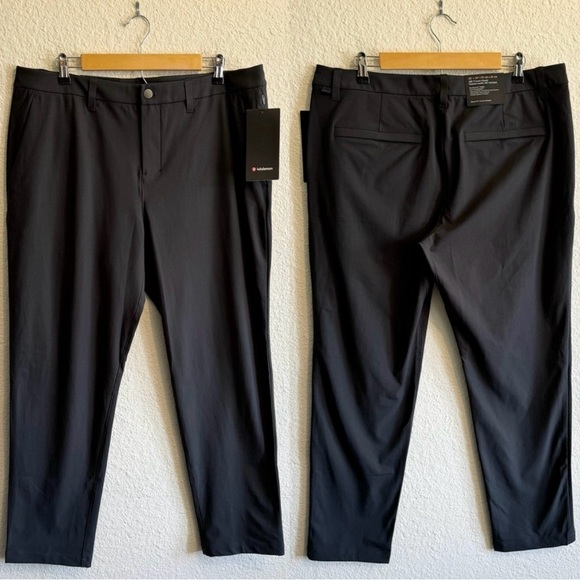 Lululemon ABC Trouser Pant Classic 32” Obsidian Charcoal Gray Black Men’s 30 - Picture 2 of 6